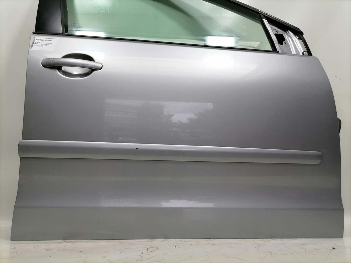 VW Polo 9N3 original Tür vorn rechts LA7R Graumetallic 5-Türer Bj.2009